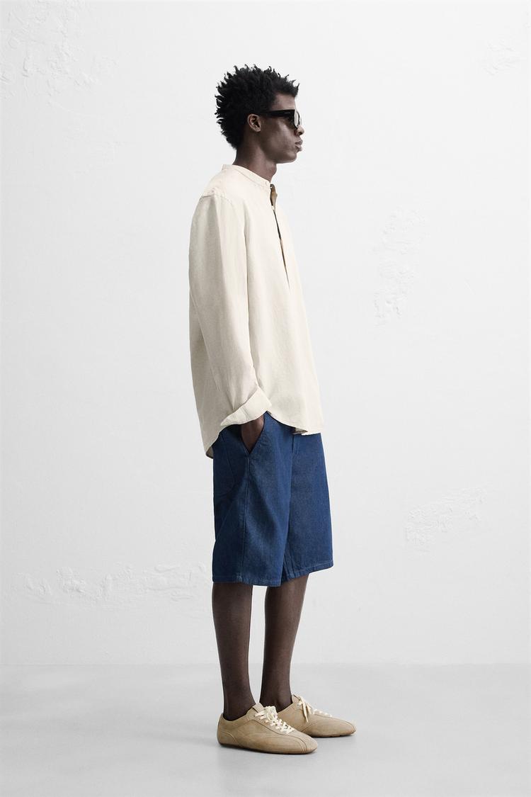COTTON - LINEN SHIRT