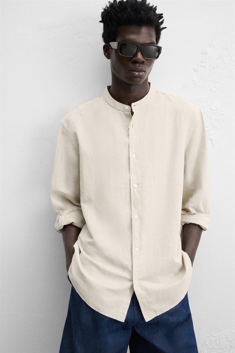 COTTON - LINEN SHIRT