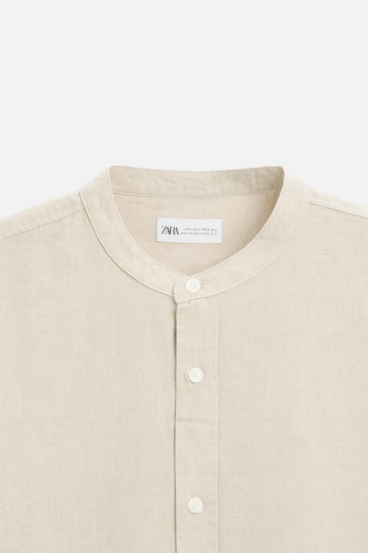 COTTON - LINEN SHIRT
