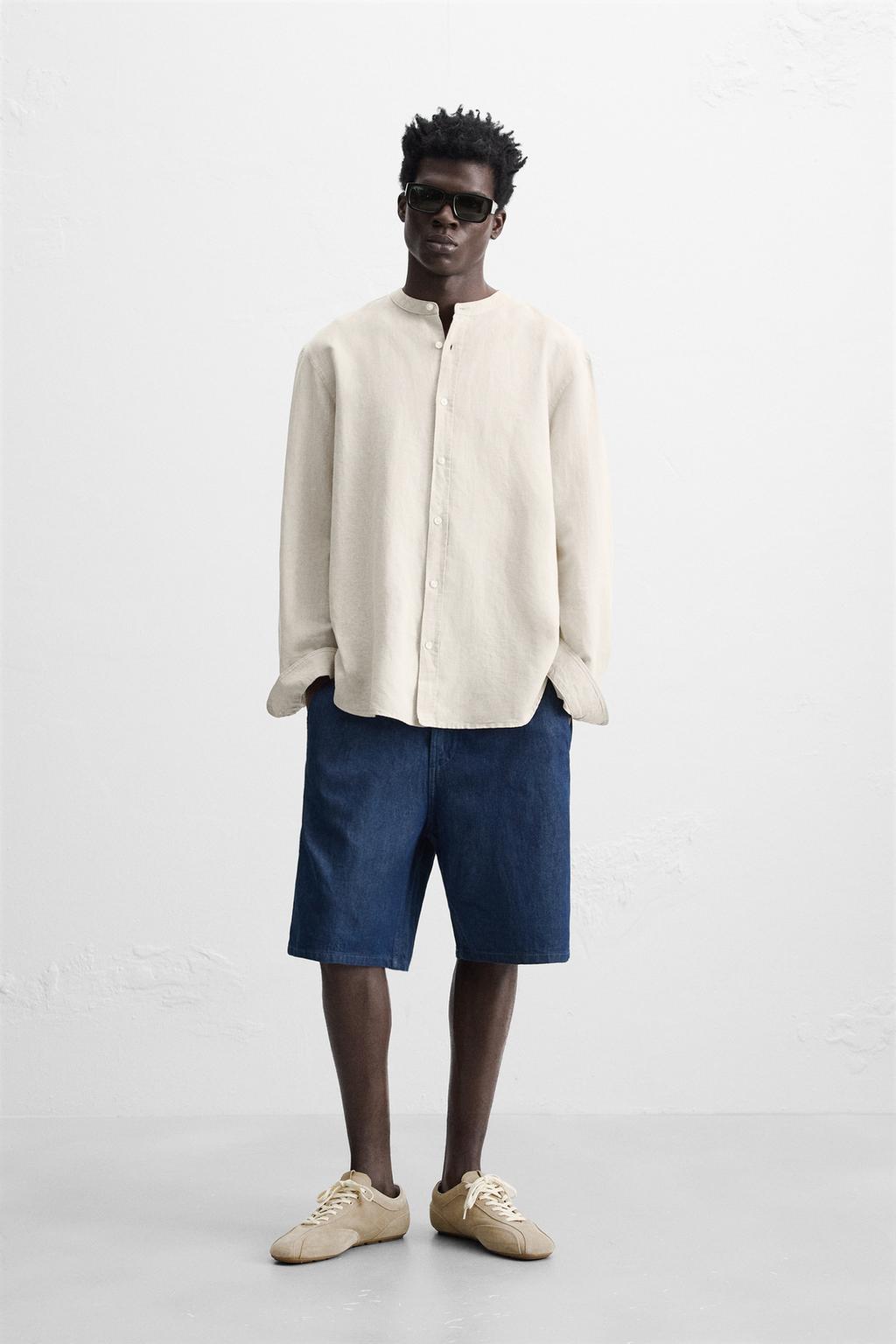 COTTON - LINEN SHIRT