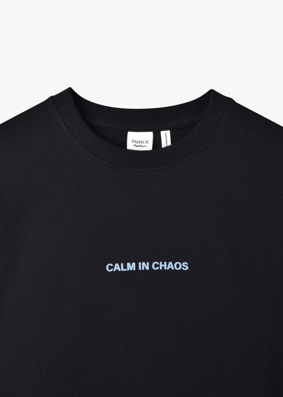 PRINTED PATCH BOXY-FIT T-SHIRT