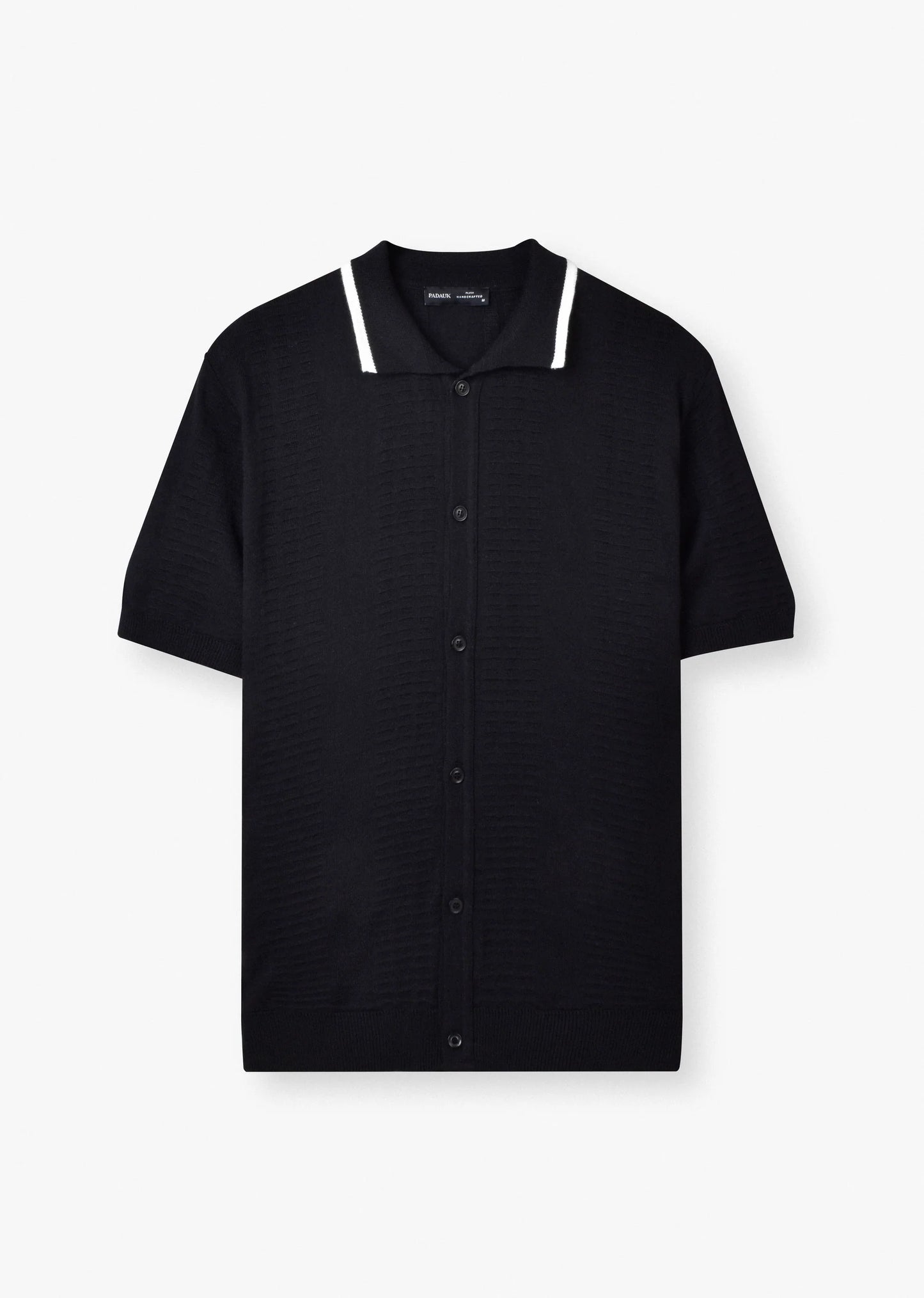 BUTTON-FRONT POLO SHIRT