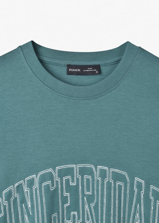 EMBROIDERED BOXY-FIT T-SHIRT