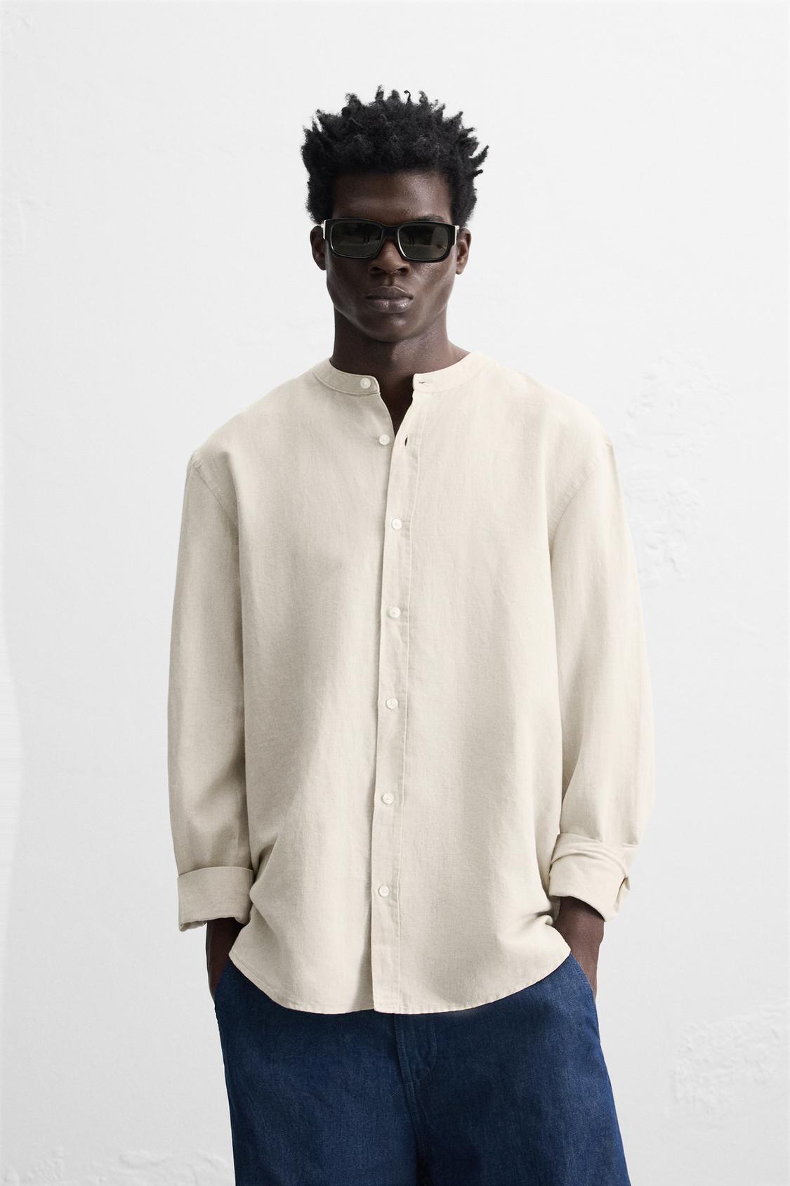 COTTON - LINEN SHIRT
