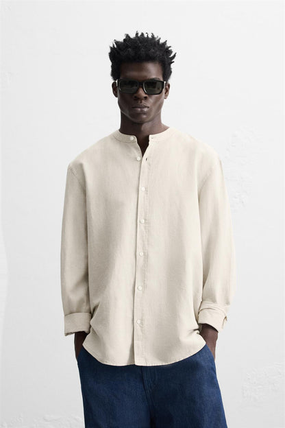 COTTON - LINEN SHIRT