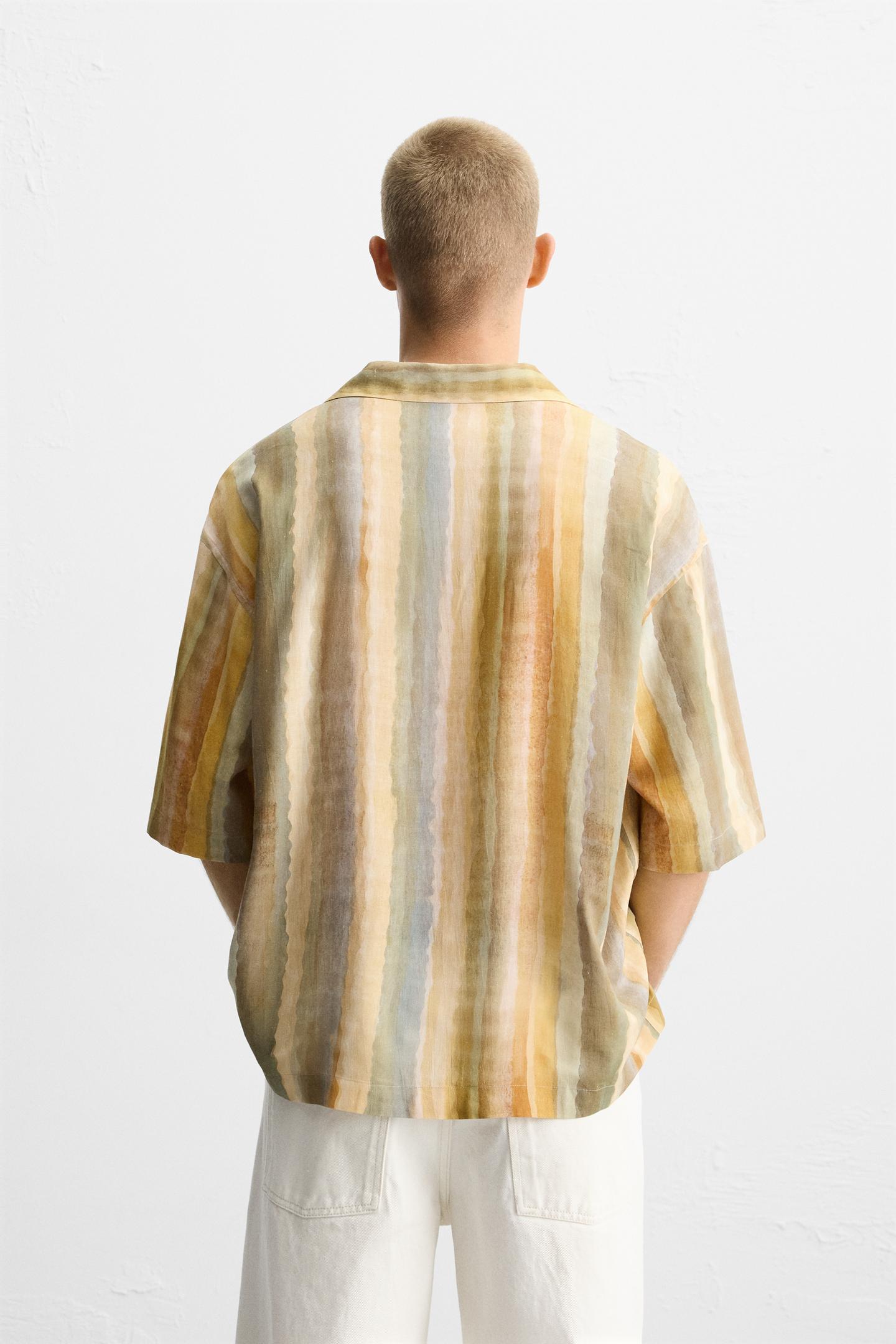 STRIPE PRINT SHIRT
