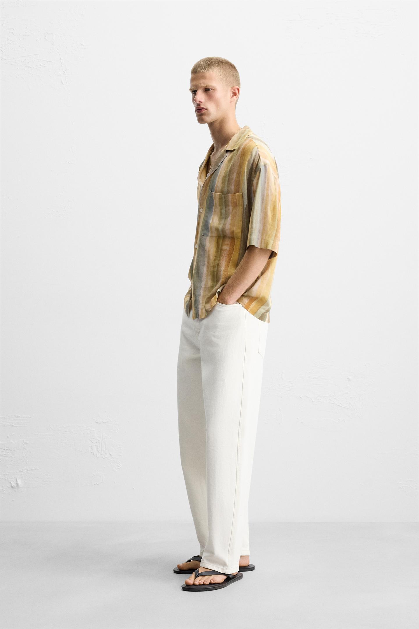 STRIPE PRINT SHIRT