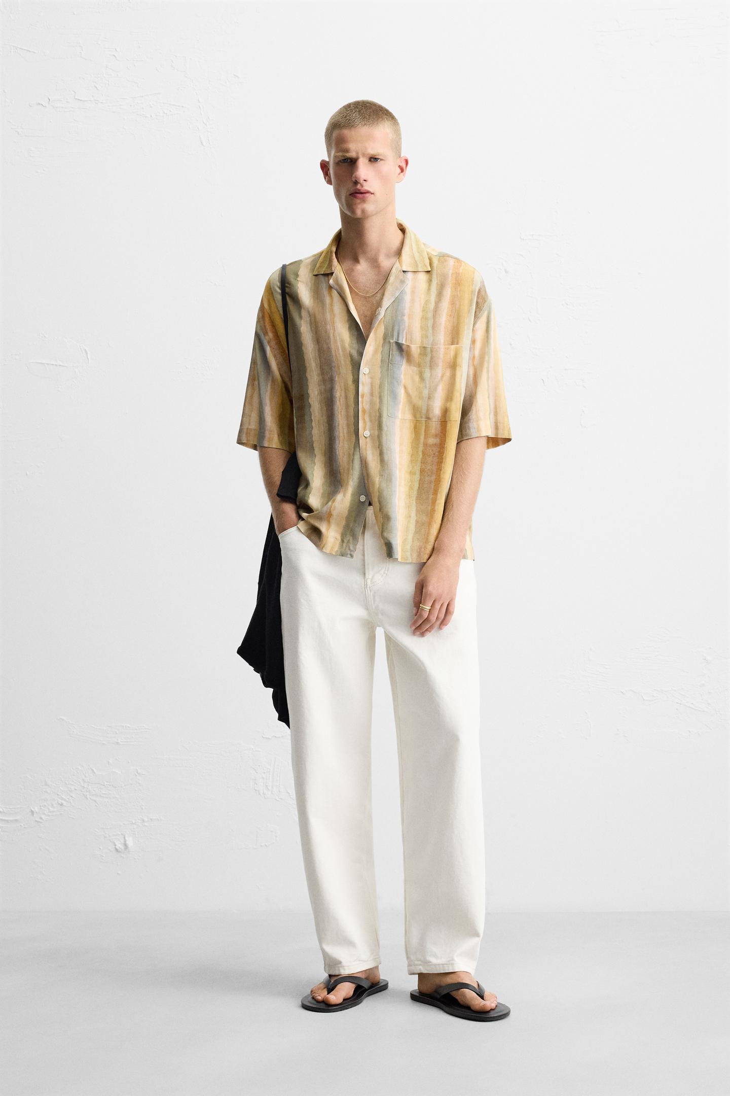 STRIPE PRINT SHIRT