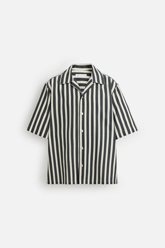 STRIPED TEXTURED SHIRT