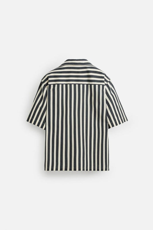 STRIPED TEXTURED SHIRT