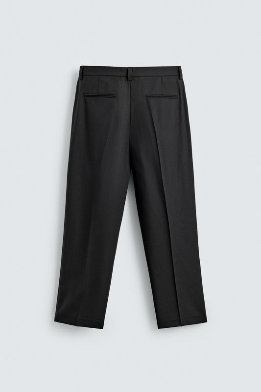 WOOL SUIT TROUSERS