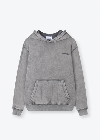WASHED EMBROIDERED HOODIE