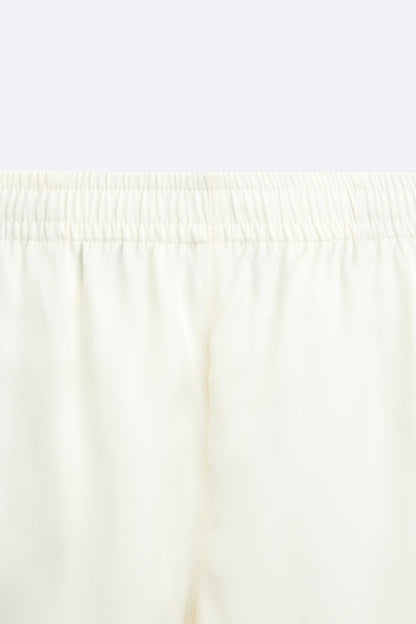 SATIN BERMUDA SHORT