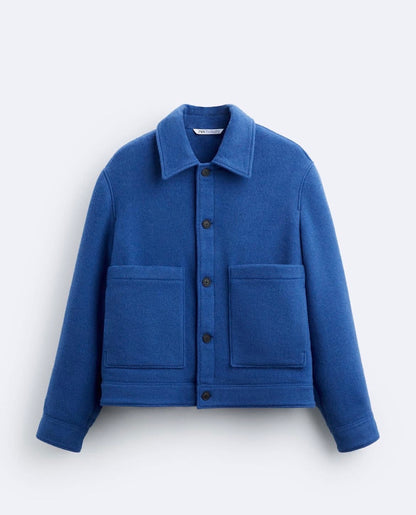Textured Overshirt