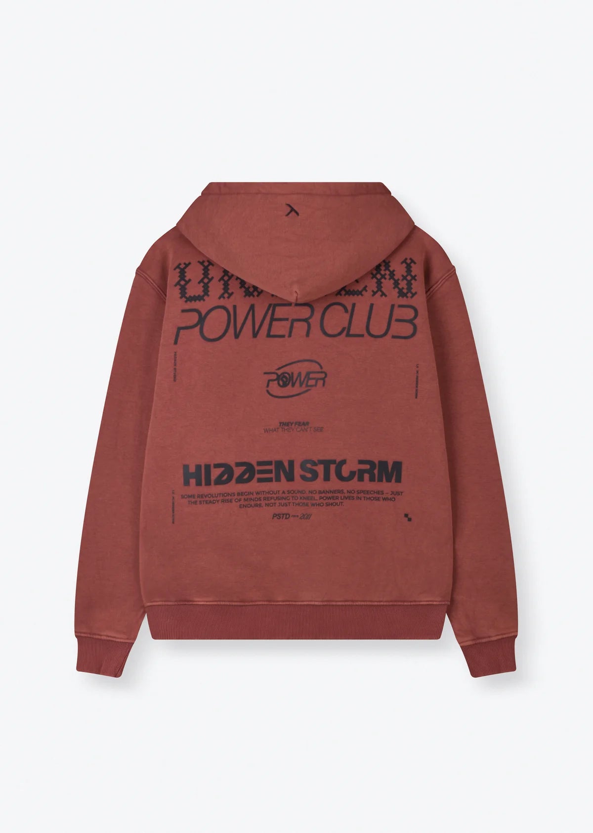 WASHED PRINTED BOXYFIT HOODIE