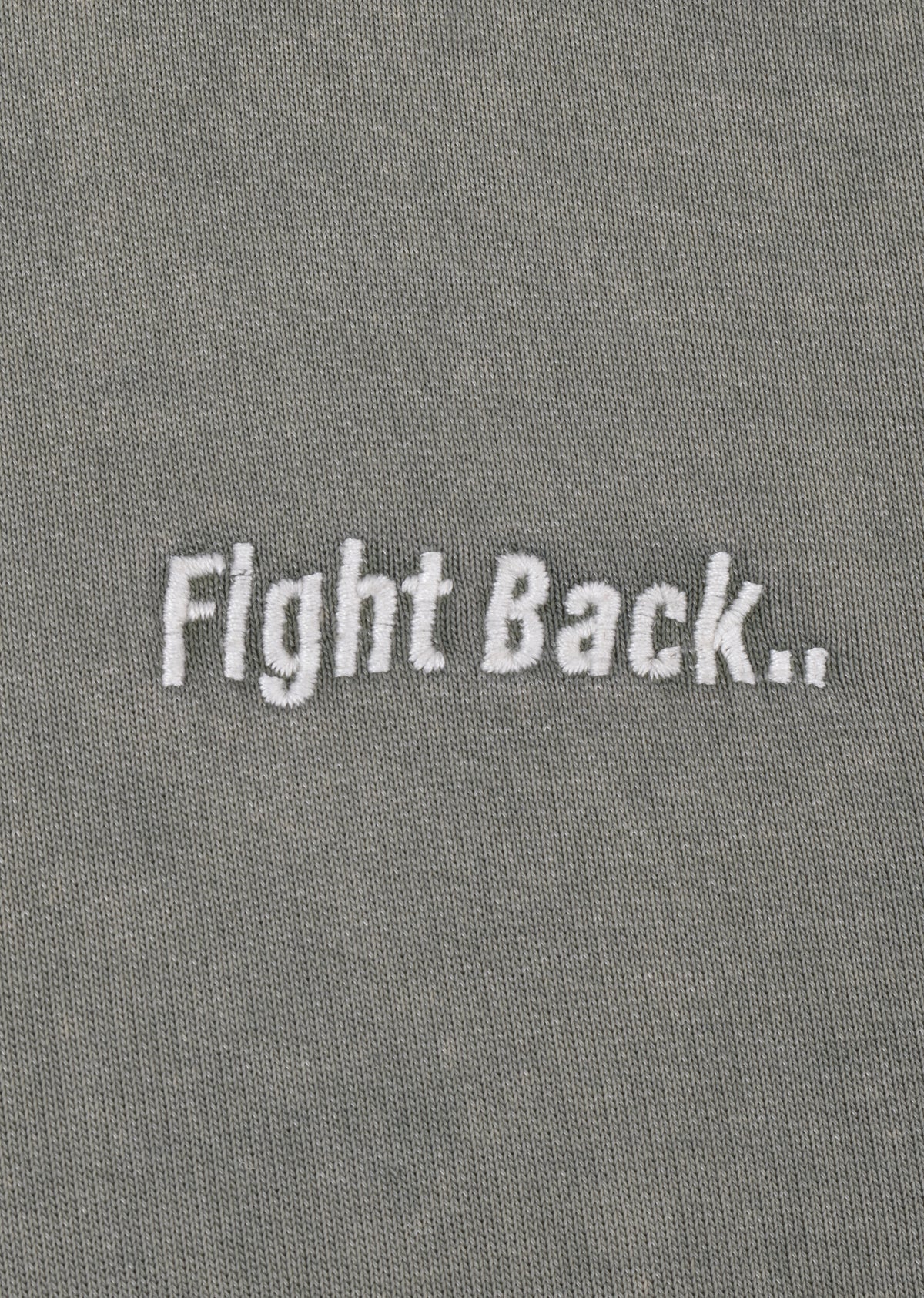 WASHED EMBROIDERED HOODIE