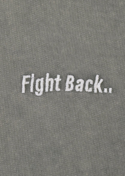 WASHED EMBROIDERED HOODIE