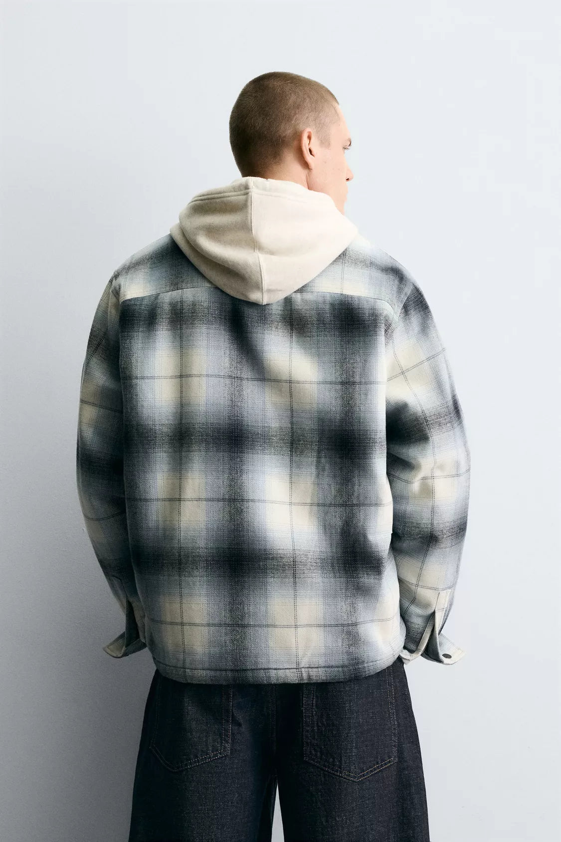 EMBROIDERED CHECK FLANNEL SHIRT