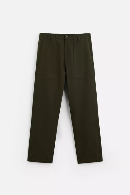 STRAIGHT FIT TROUSERS