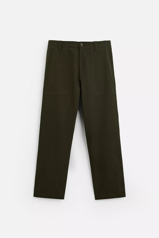 STRAIGHT FIT TROUSERS