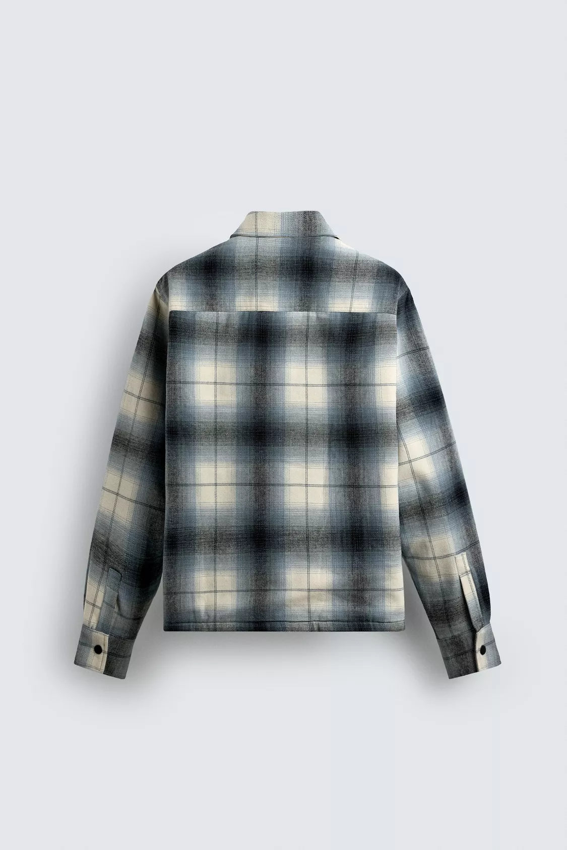 EMBROIDERED CHECK FLANNEL SHIRT
