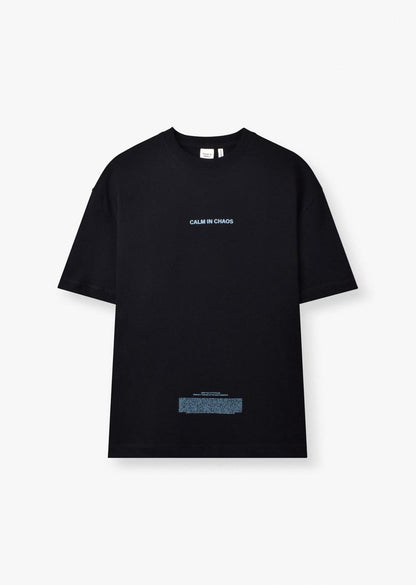 PRINTED PATCH BOXY-FIT T-SHIRT