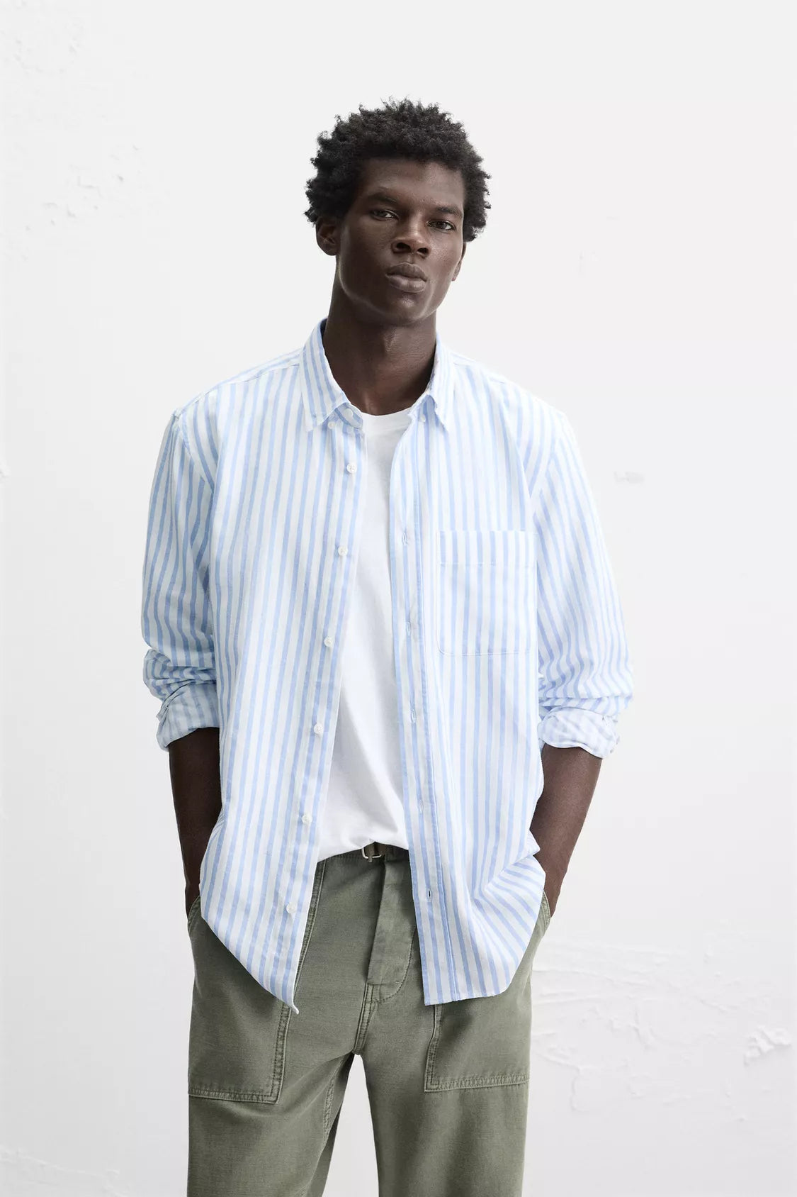COTTON LINEN SHIRT