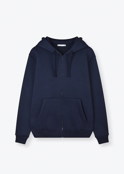BASIC ZIP-UP HOODIE