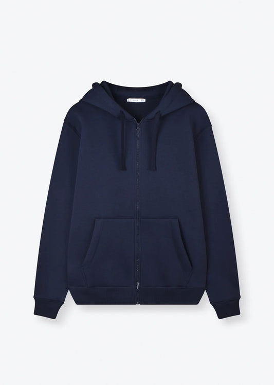 BASIC ZIP-UP HOODIE