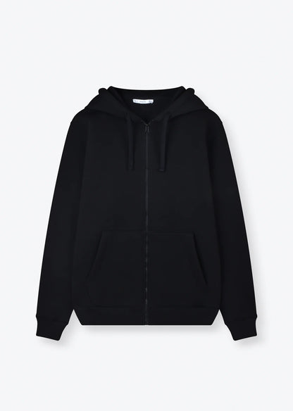 BASIC ZIP-UP HOODIE