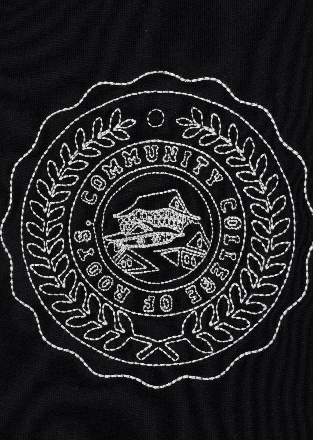 EMBROIDERED OVERSIZE SWEATSHIRT