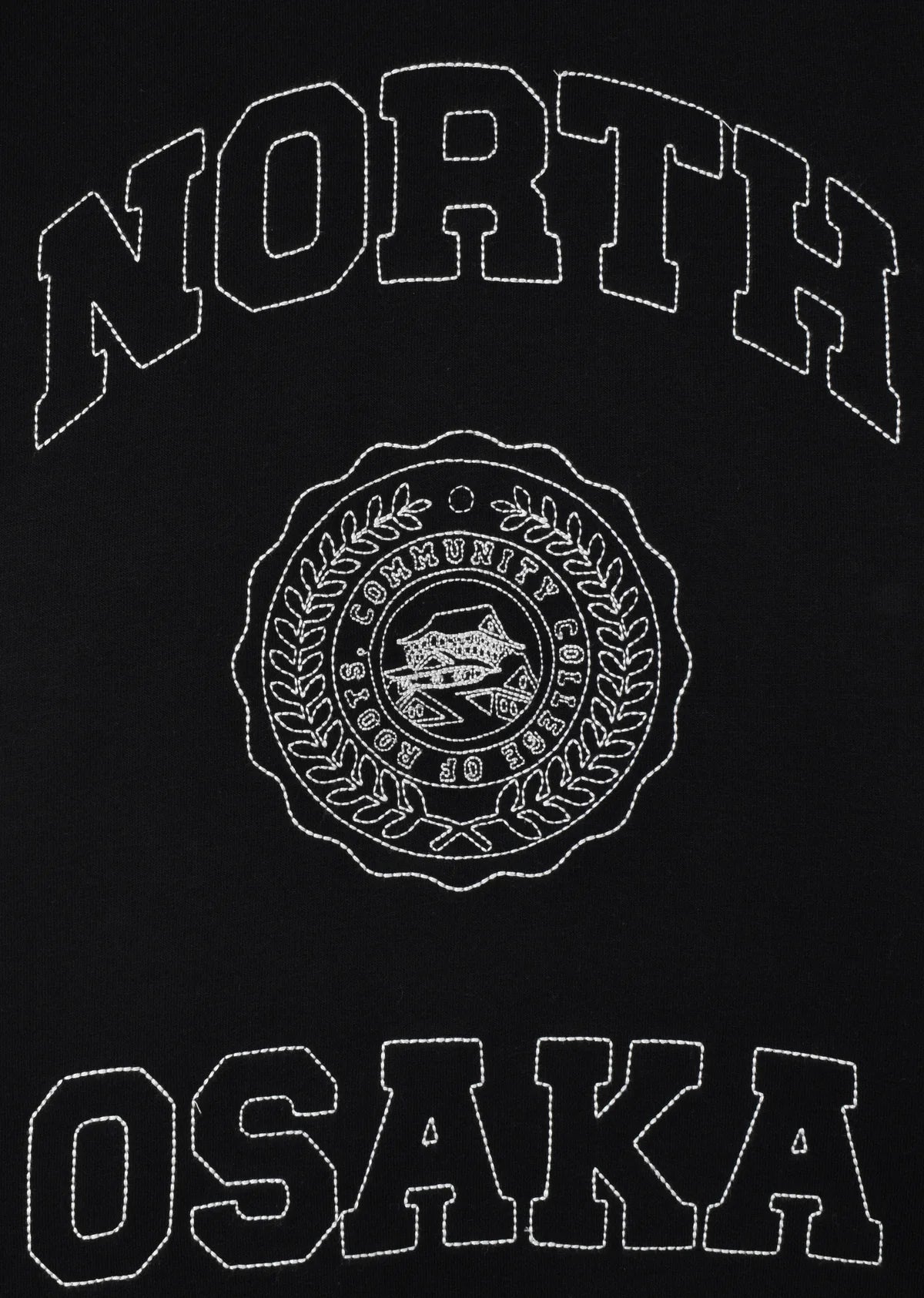 EMBROIDERED OVERSIZE SWEATSHIRT