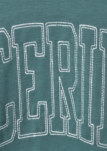 EMBROIDERED BOXY-FIT T-SHIRT